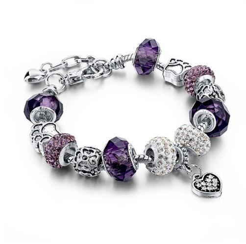 Crystal Beads Bracelets & Bangles Charm Bracelets