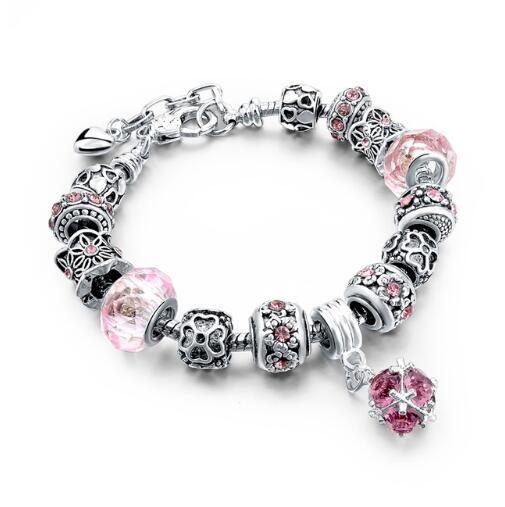 Crystal Beads Bracelets & Bangles Charm Bracelets