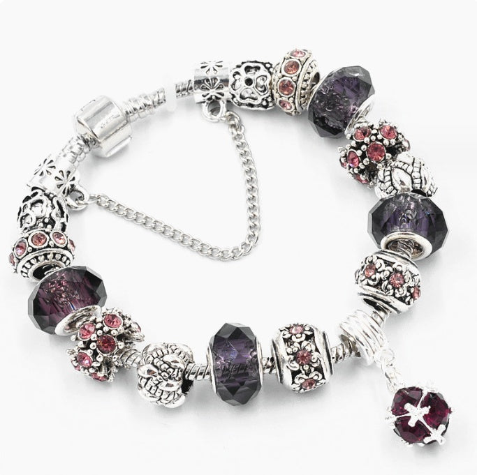Crystal Beads Bracelets & Bangles Charm Bracelets